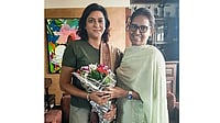 | Photo: PTI : Congress leaders: Varsha Gaikwad and Priya Dutt